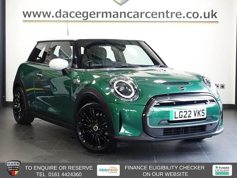 Green Used 2022 Mini Cooper SE Hatch Hatchback | £12,670 (Good price) - Image 1/4