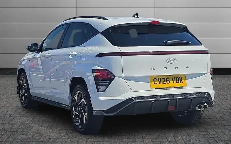 Used Hyundai Kona N Line 137 HP (100 kW) 2026 White SUV