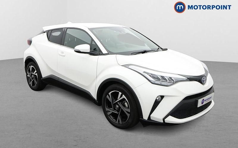 White Used 2022 Toyota C-HR Design SUV | £19,299 (Fair price) - Image 1/4