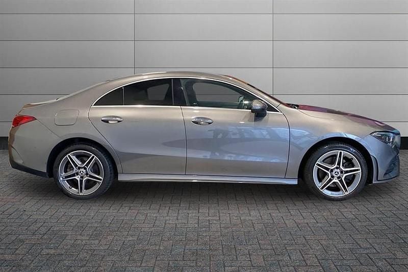 Used Mercedes CLA250e AMG Line Premium 218 HP (160 kW) 2021 Mountain grey Sedan