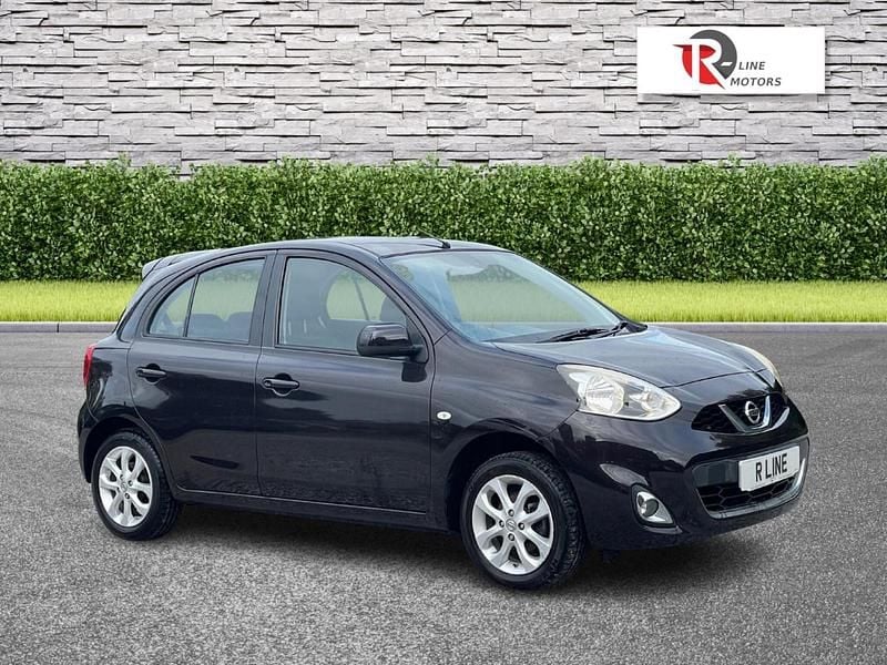 Black Used 2016 Nissan Micra Acenta Hatchback | £4,795 (Fair price) - Image 1/4