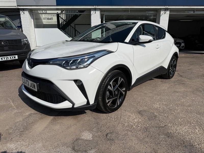 White Used 2023 Toyota C-HR Design SUV | £18,490 (Fair price) - Image 1/4
