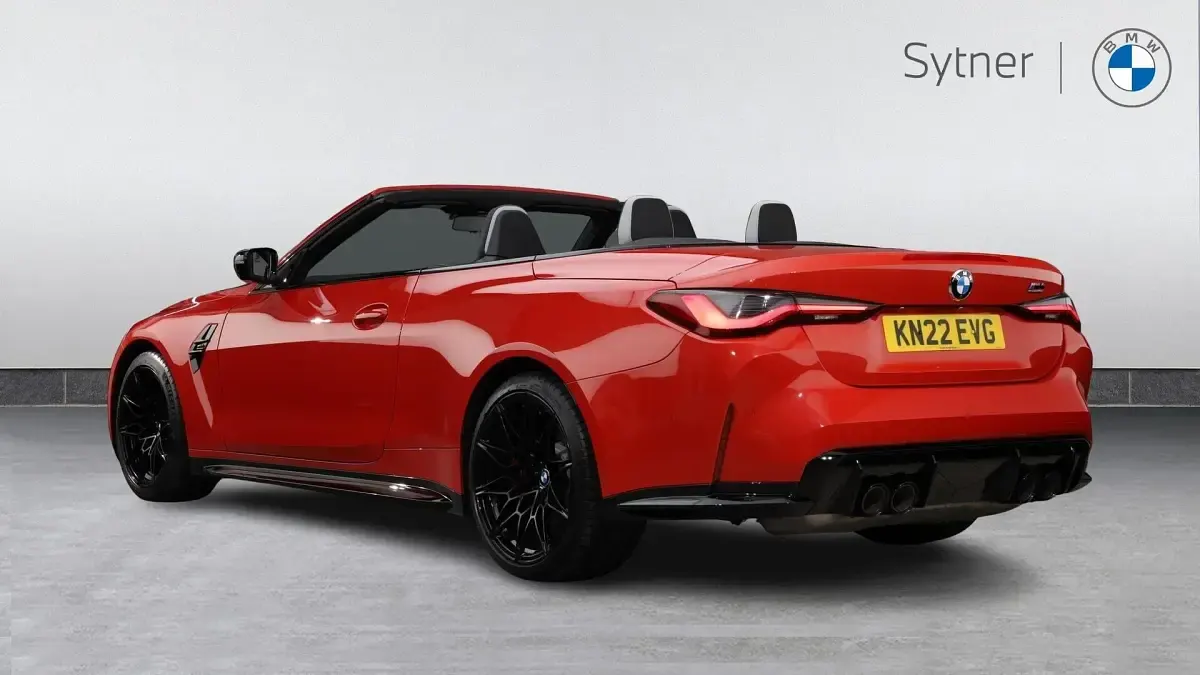 Used BMW M4 Cabriolet Competition Edition 503 HP (369 kW) 2022 Red Cabriolet