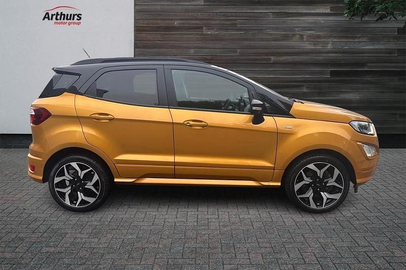 Yellow Used 2019 Ford Ecosport ST-Line SUV | £11,495 (Fair price) - Image 1/4
