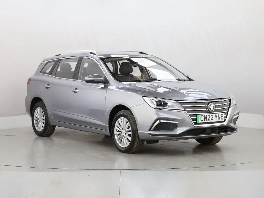 Used MG MG5 EV Exclusive 114 kW (156 HP) 2022 Silver Estate