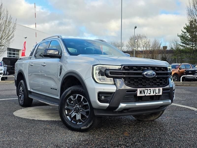 Silver Used 2023 Ford Ranger Wildtrack Pickup | £29,990 (Fair price) - Image 1/4