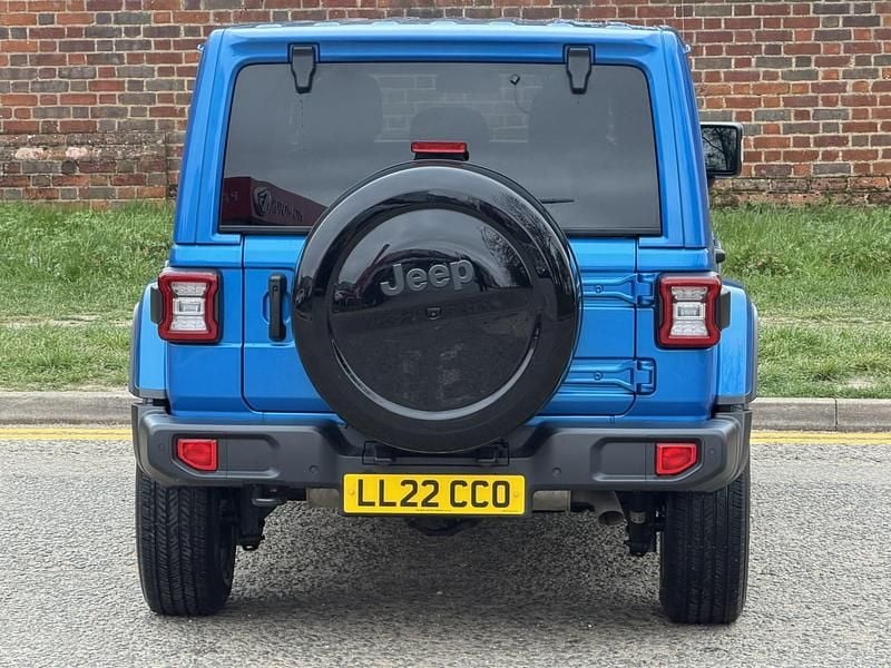 Used Jeep Wrangler Overland 268 HP (197 kW) 2022 Blue SUV