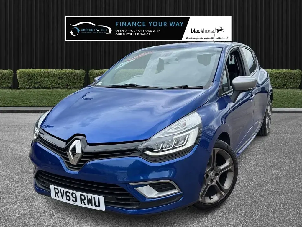 Used Renault Clio GT-Line 90 HP (66 kW) 2019 Blue Hatchback
