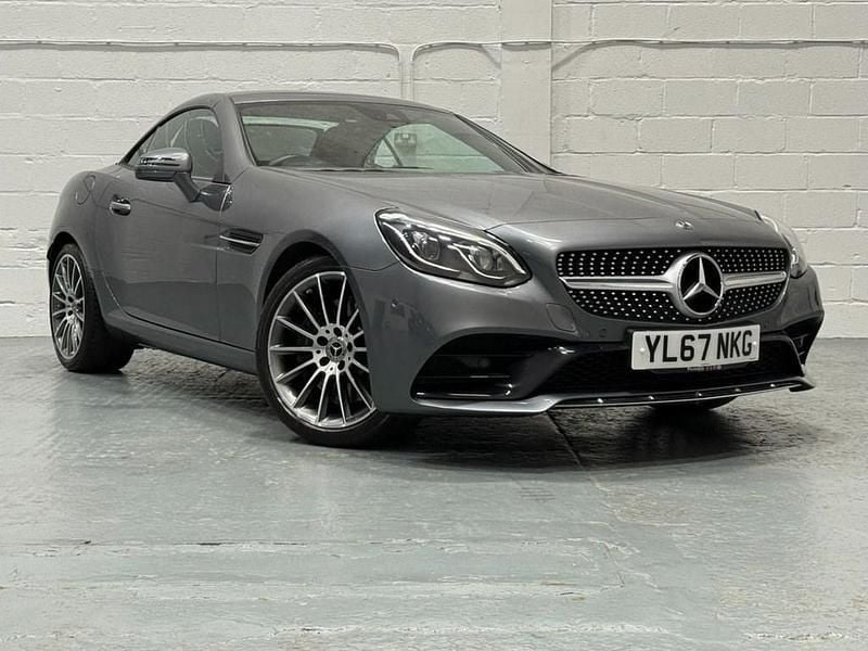 Grey Used 2017 Mercedes SLC200 AMG line Cabriolet | £16,895 (Fair price) - Image 1/4