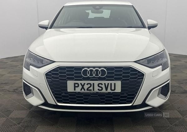 Used Audi A3 Sport 110 HP (80 kW) 2021 White Sedan