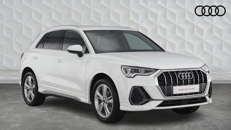 White Used 2025 Audi Q3 S-Line SUV | £32,400 (Good price) - Image 1/4