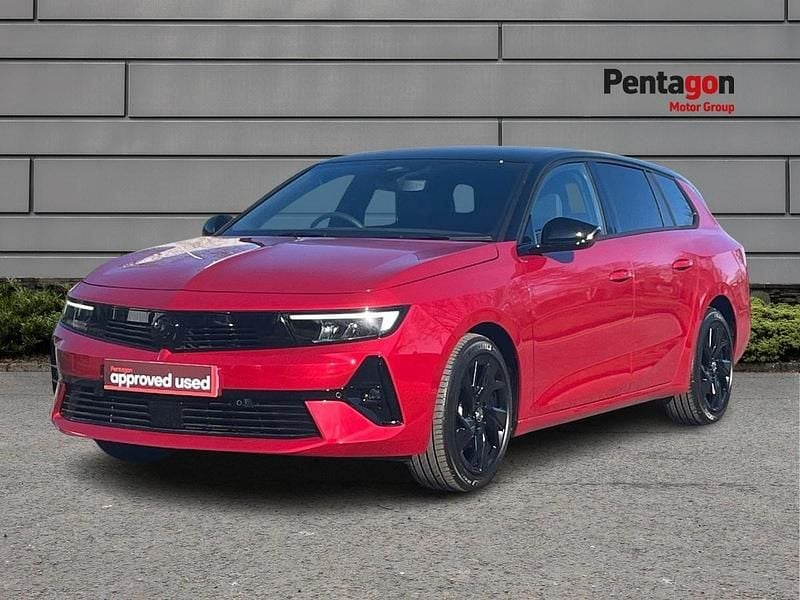 Used Vauxhall Astra S 130 HP (95 kW) 2025 Red Estate