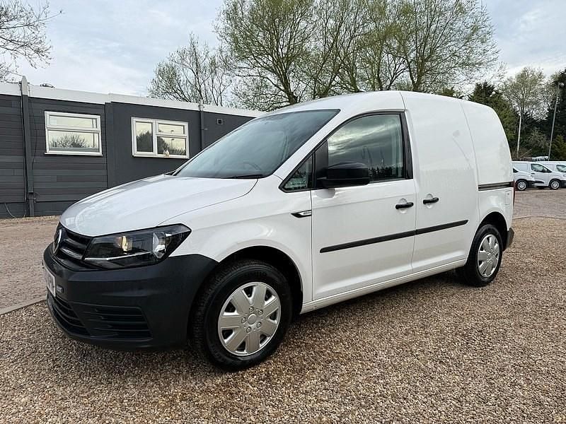 Begagnad VW Caddy Startline 102 HK (75 kW) 2020 Vit Minibuss