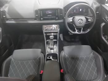 Used Skoda Karoq SportLine 150 HP (110 kW) 2024 Silver SUV