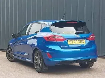 Used Ford Fiesta ST-Line 95 HP (69 kW) 2020 Blue Hatchback