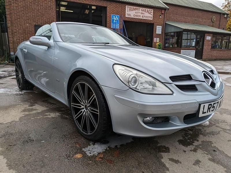 Used Mercedes SLK200 AMG Edition 1 2007 Silver Cabriolet