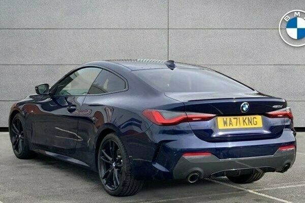 Blue Used 2021 BMW 420 M Sport Coupe | £28,950 - Image 1/4