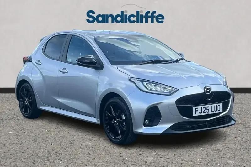 Metallic stormy silver New 2025 Mazda 2 Homura-Line Hatchback | £21,098 (Fair price) - Image 1/4