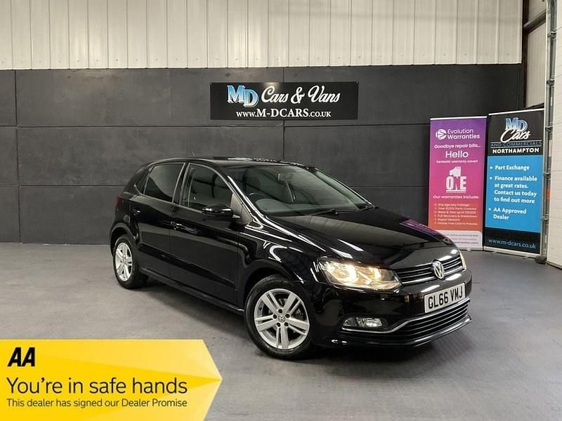 Black Used 2016 VW Polo Match Hatchback | £8,790 (Fair price) - Image 1/4
