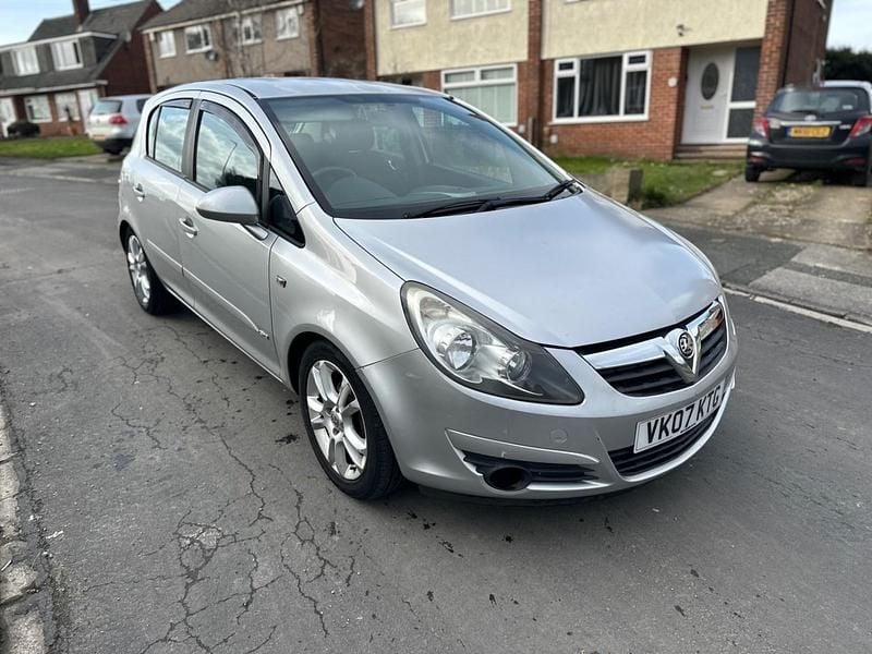 Used Vauxhall Corsa 2007 Silver Hatchback