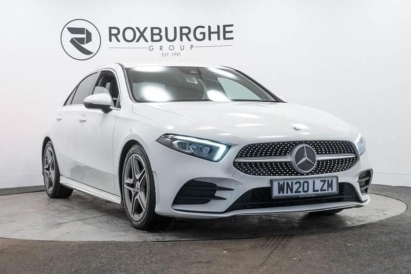 White Used 2020 Mercedes A200 AMG line Sedan | £13,250 (Good price) - Image 1/1