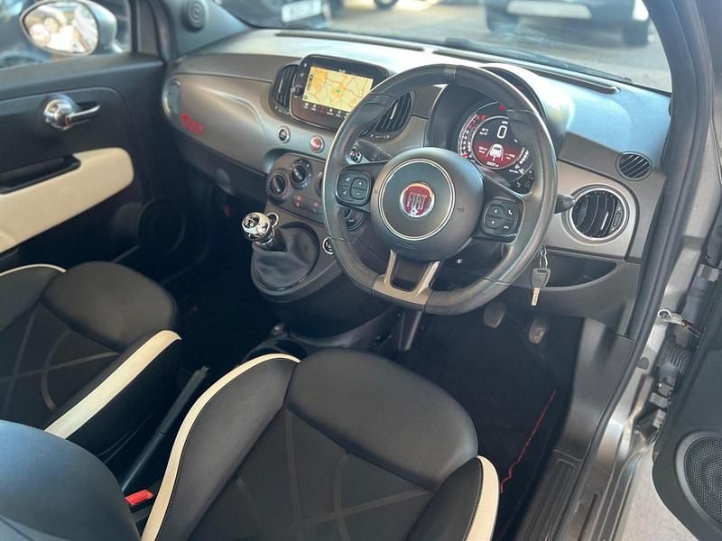 Usado Fiat 500 S 69 HP (50 kW) 2019 Cinzento Citadino
