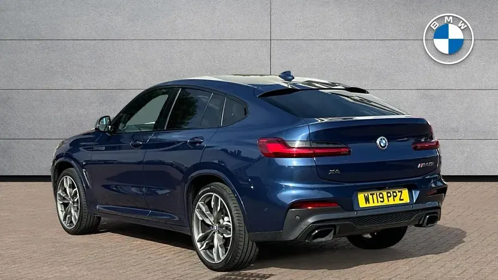 Used BMW X4 Comfort Edition 349 HP (256 kW) 2019 Phytonic blue SUV