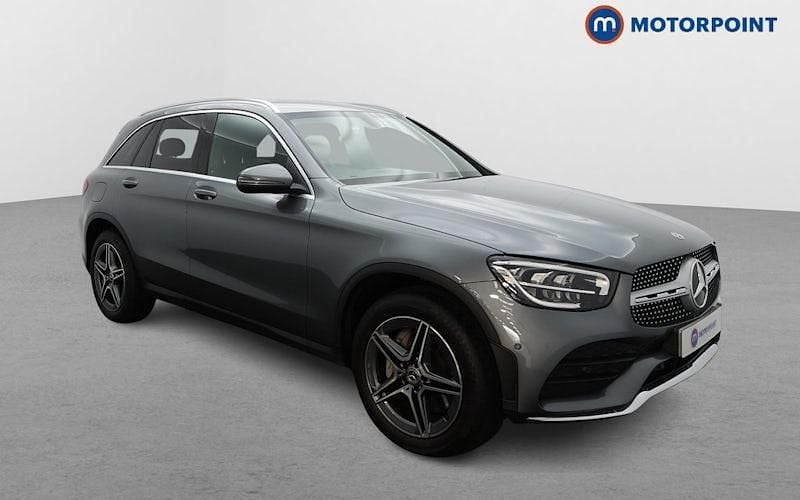 Grey Used 2022 Mercedes GLC300 AMG line Estate | £30,449 (Super price) - Image 1/4