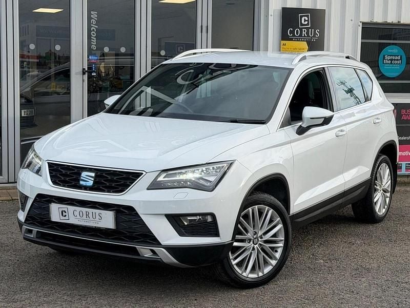 Used Seat Ateca XCELLENCE 150 HP (110 kW) 2017 White SUV