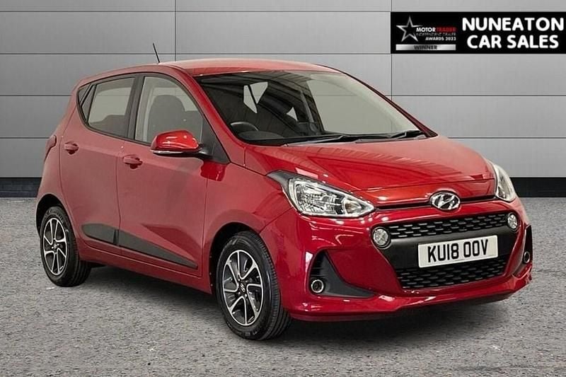 Red Used 2018 Hyundai i10 Premium Hatchback | £7,000 (Good price) - Image 1/1