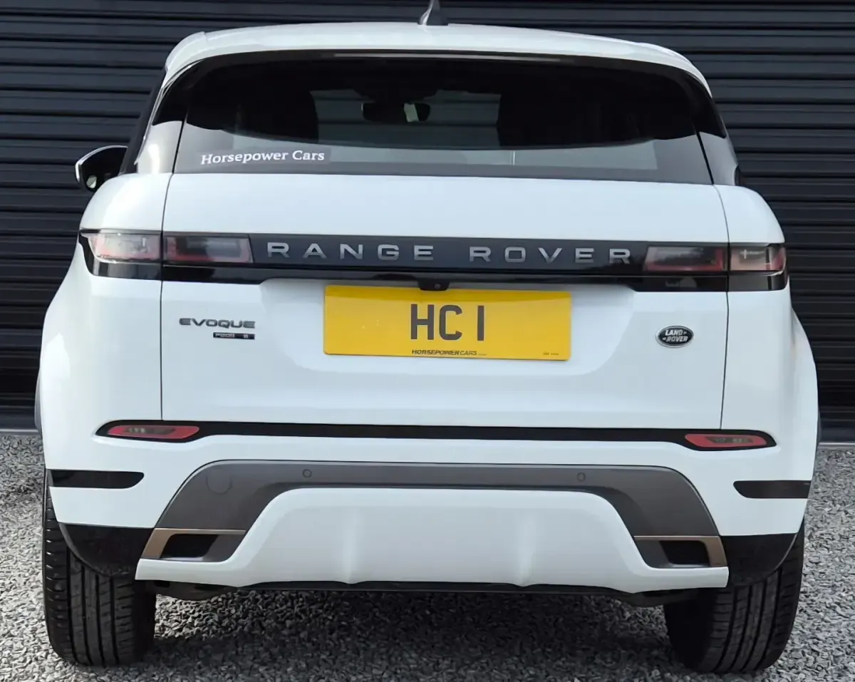 Used Land Rover Range Rover evoque R-Dynamic 2019 White SUV