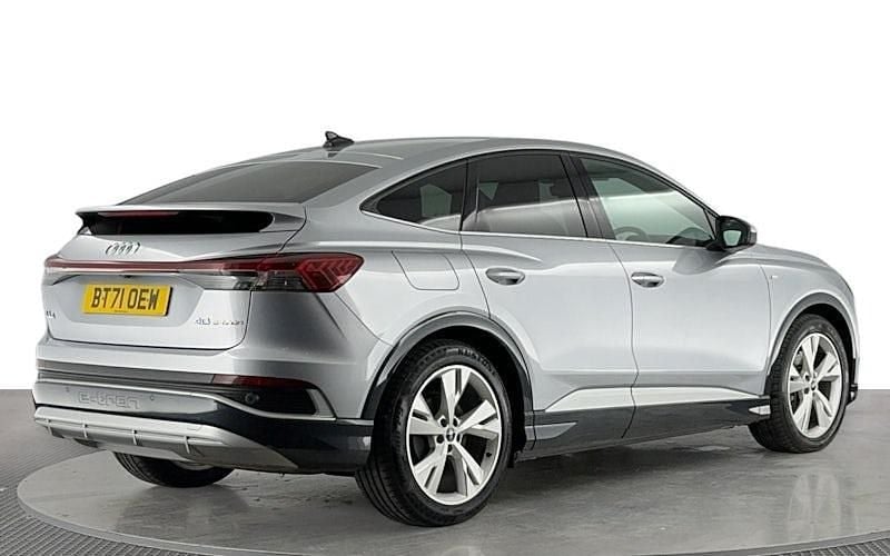 Used Audi Q4 Sportback e-tron S-Line 150 kW (204 HP) 2022 Silver SUV