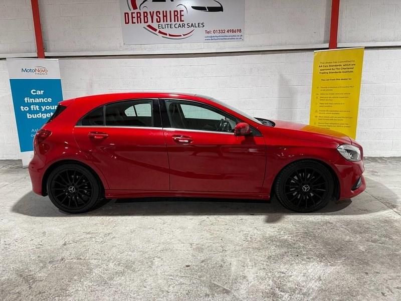 Used Mercedes A220 AMG Line Premium Plus 2016 Red Hatchback
