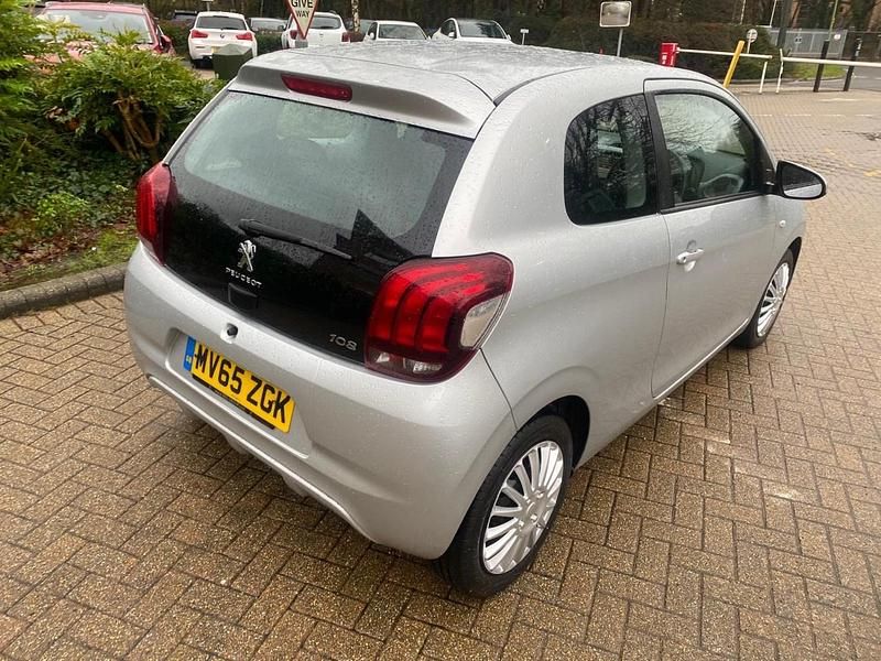 Used Peugeot 108 Active 68 HP (50 kW) 2015 Silver Hatchback