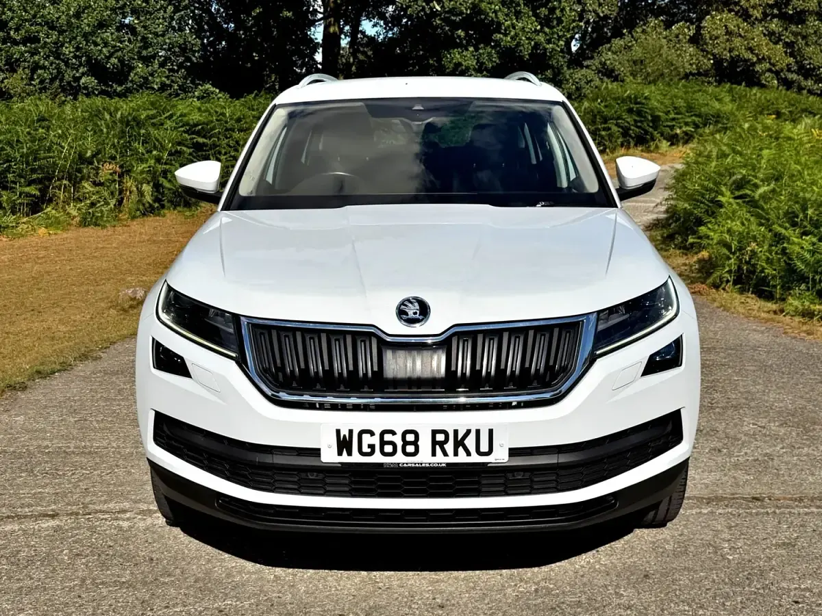 Used Skoda Kodiaq 150 HP (110 kW) 2019 White SUV