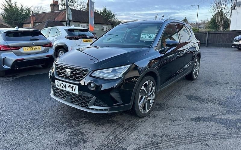 Black Used 2024 Seat Arona FR Sport SUV | £15,990 (Good price) - Image 1/4