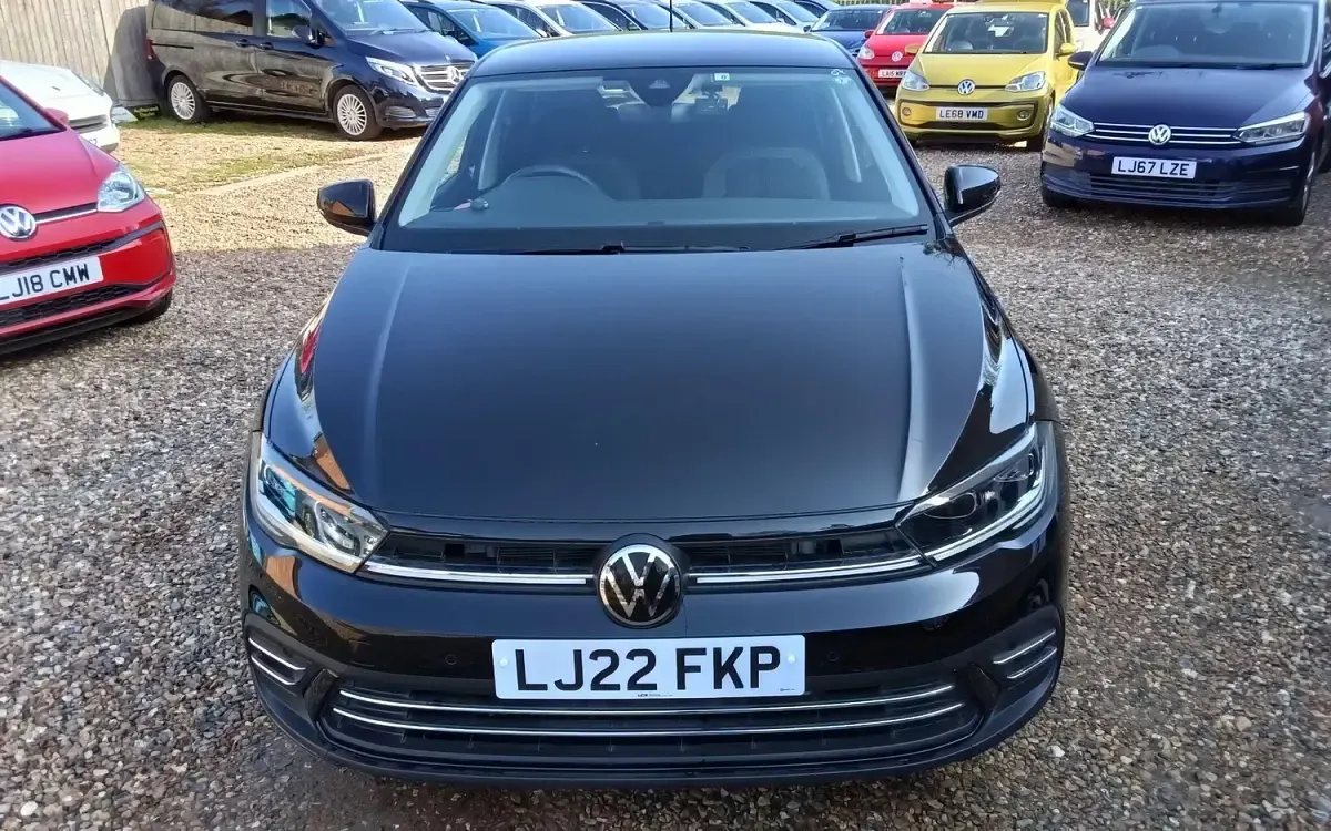 Used VW Polo Match 95 HP (69 kW) 2026 Black Hatchback