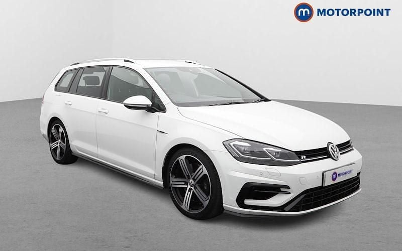 White Used 2020 VW Golf VII R Estate | £23,899 (Good price) - Image 1/4