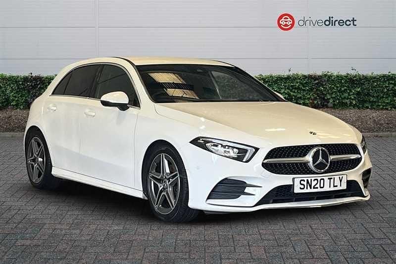 White Used 2020 Mercedes A200 Executive Hatchback | £17,110 (Fair price) - Image 1/4