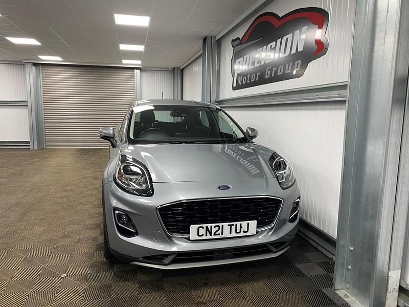 Used Ford Puma Titanium 2021 Silver Hatchback