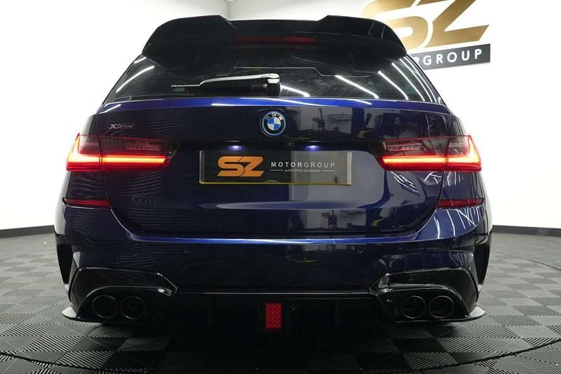 Used BMW 330e M Sport 288 HP (211 kW) 2022 Blue Estate