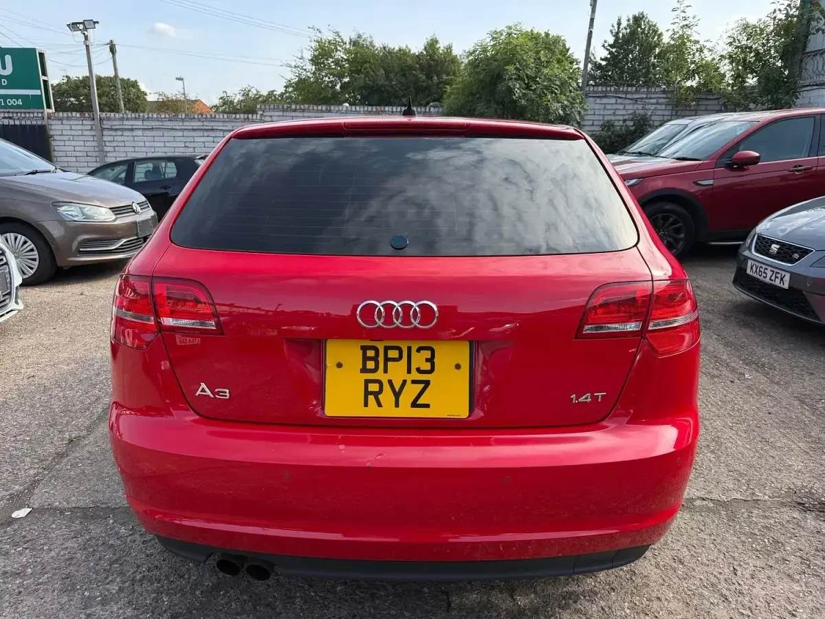 Used Audi A3 S-Line 2013 Red Hatchback
