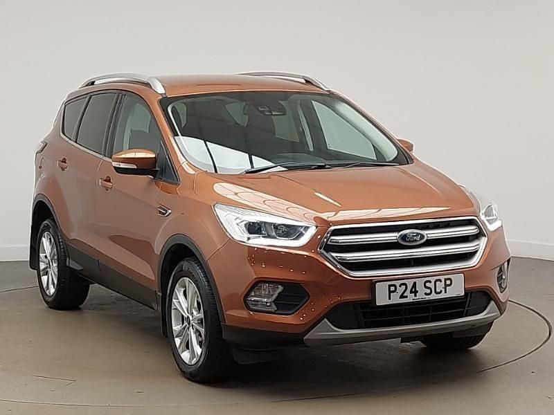 Used Ford Kuga Titanium 120 HP (88 kW) 2018 Brown SUV