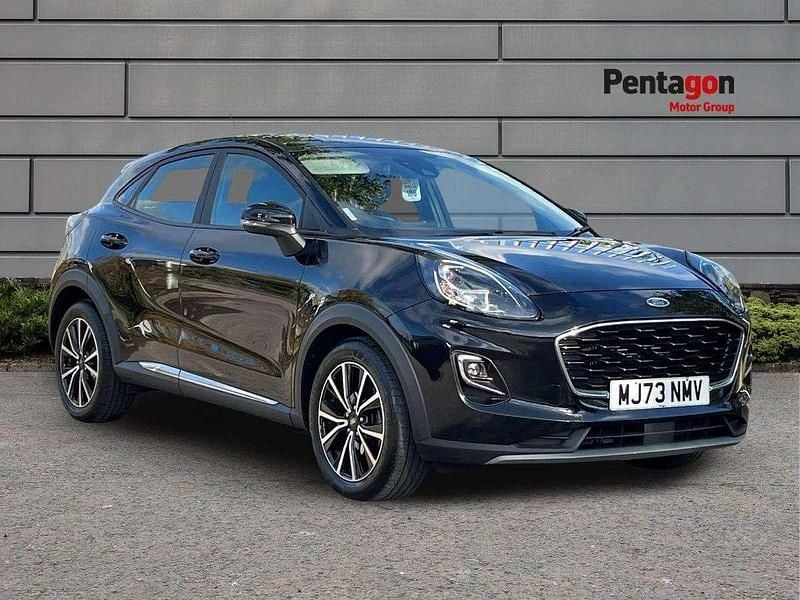 Black Used 2023 Ford Puma Titanium SUV | £15,495 (Fair price) - Image 1/4
