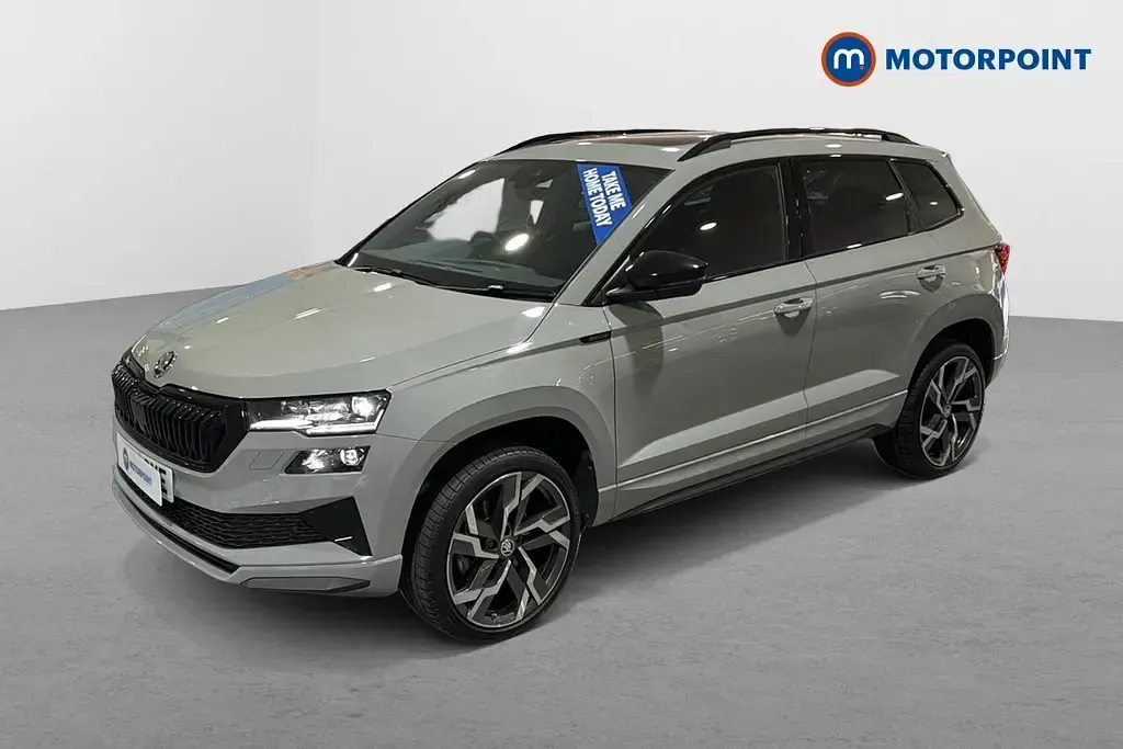 Used Skoda Karoq SportLine 150 HP (110 kW) 2024 Grey SUV