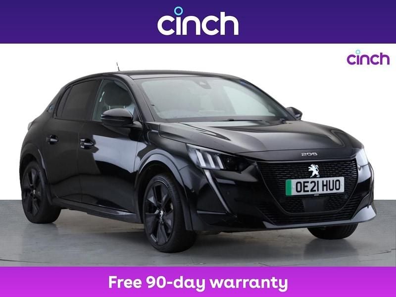 Black Used 2021 Peugeot e-208 GTi Hatchback | £12,769 (Fair price) - Image 1/3