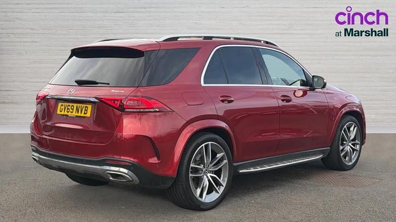 Used Mercedes GLE450 AMG AMG line 367 HP (269 kW) 2020 Red