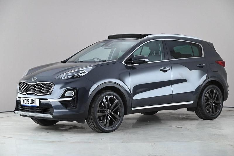 Used Kia Sportage 177 HP (130 kW) 2019 Grey SUV