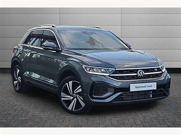 Grey Used 2025 VW T-Roc R-line SUV | £29,695 (A bit pricey) - Image 1/3