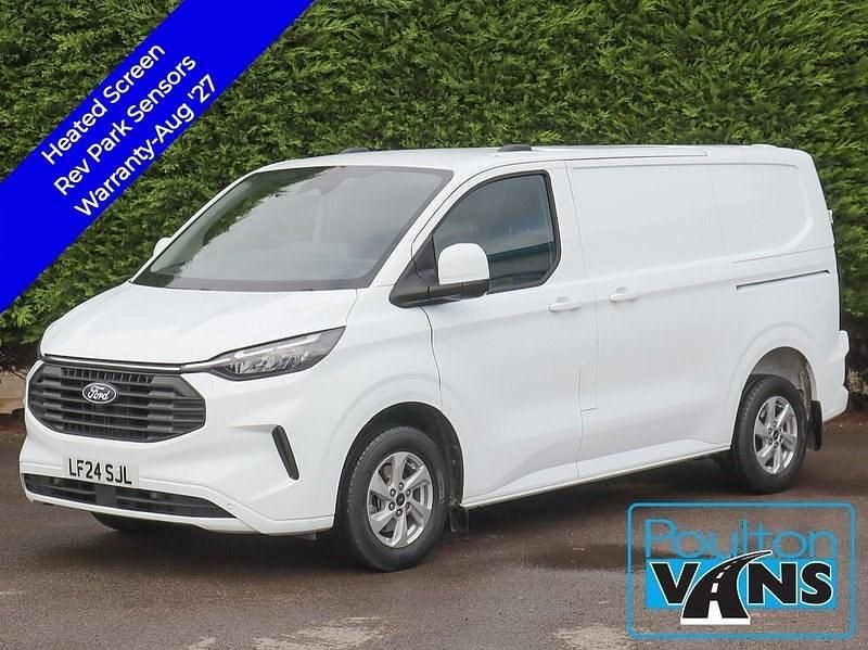 Frozen white (solid colour) Used 2024 Ford Transit Custom Limited Van | £22,450 (Super price) - Image 1/3